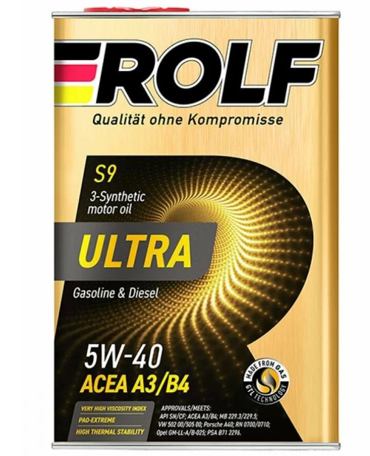 ROLF 5W40 Ultra A3/B4 SN/CF 1л