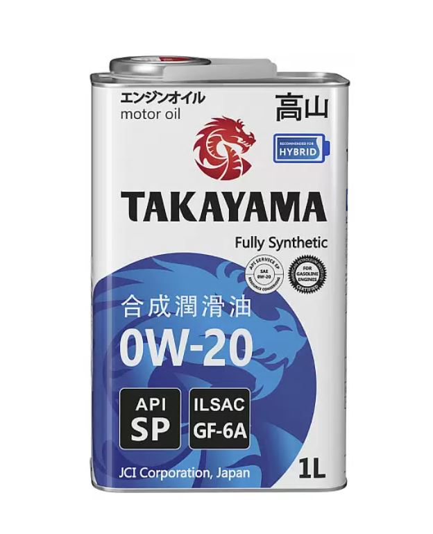 Takayama 0w20 SP GF-6А 1л