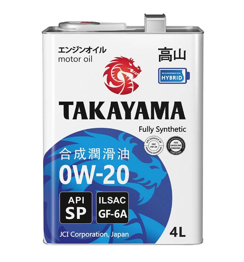 Takayama 0w20 SP GF-6А 4л