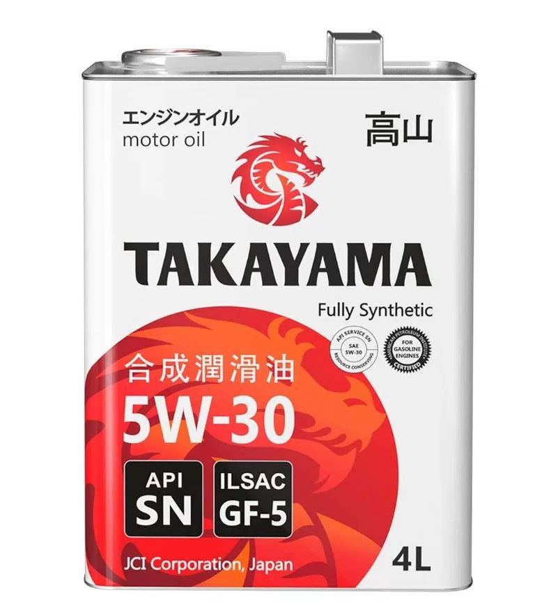 Takayama 5w30 SN/GF-5 4л