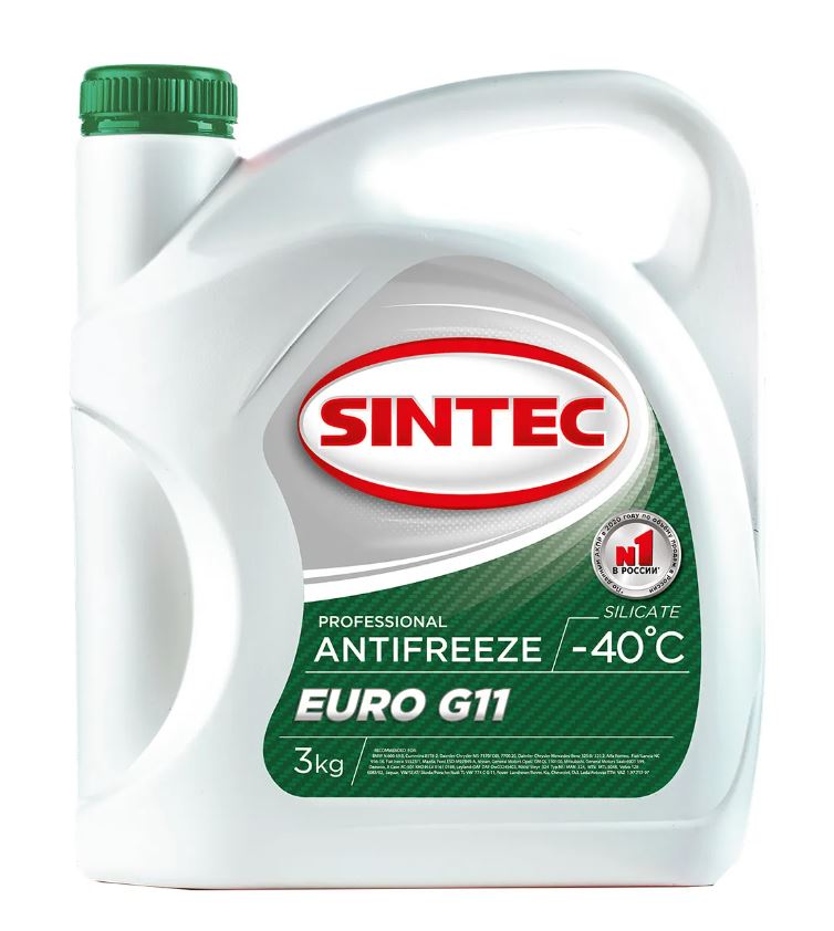 Антифриз Sintec Euro G-11 3кг