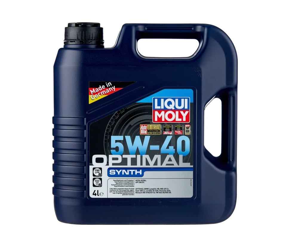 LiquiMoly 5W40 SN/CF Optimal Synth HC-синт. 4л 3926