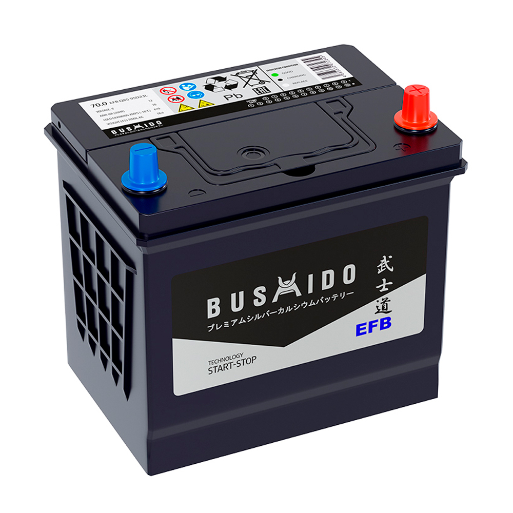 Аккумулятор BUSHIDO EFB 70 обр (95D23L)