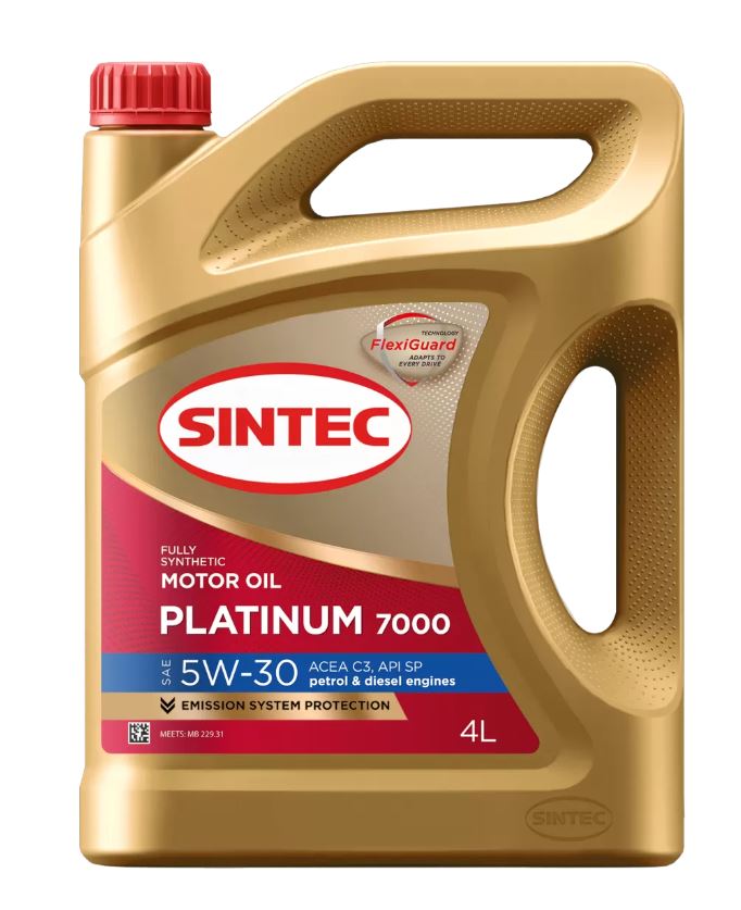 Sintec Platinum 7000 5w30 C3 SP 4л.
