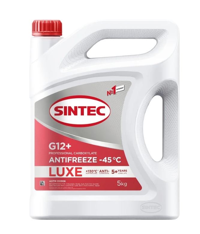 Антифриз Sintec Luxe G-12+ (-45) 5кг