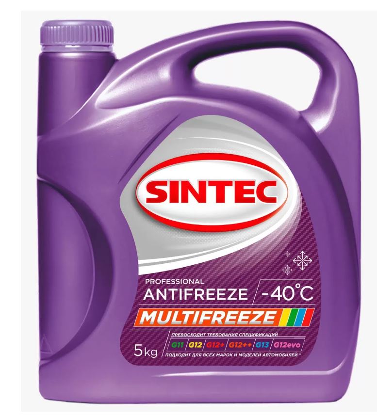 Антифриз Sintec Multi Freeze 5кг