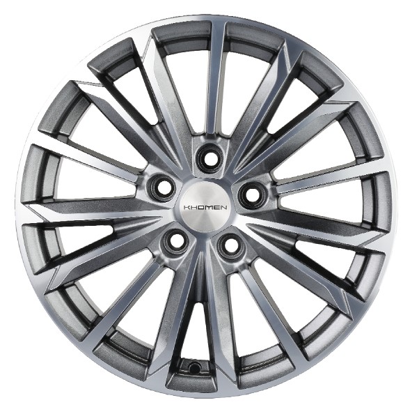 диски KHOMEN KHW1611 (16 ZV Focus) 6,5xR16 5x108 63,4 50 G-SILVER-FP