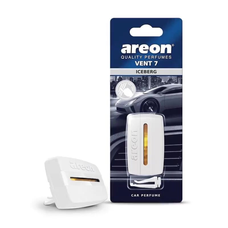 Ароматизатор  AREON Vent 7 Iceberg свежесть на дефлектор 704-VE7-301