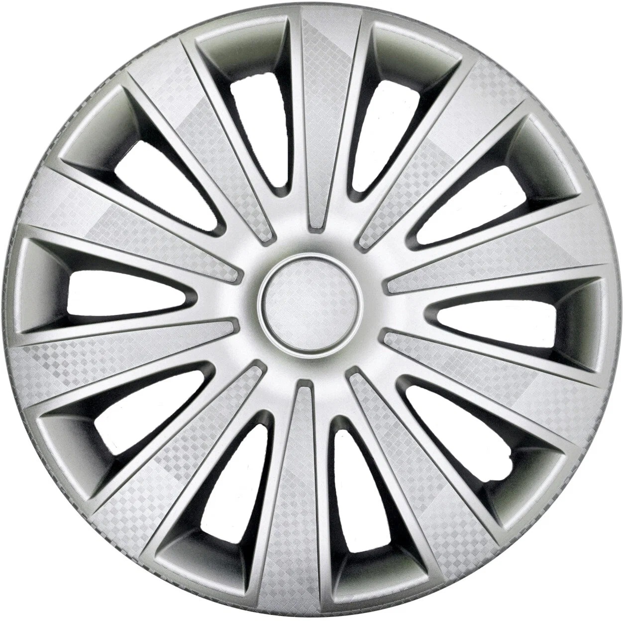 Колпаки R15  Карат серебро компл. 4 шт S1517