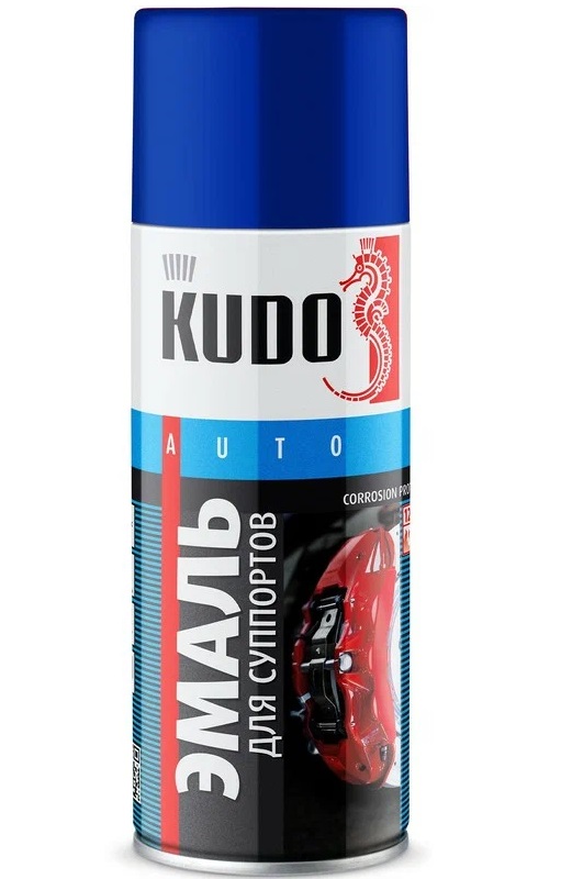 Краска для суппортов Синяя KUDO 520мл аэрозоль