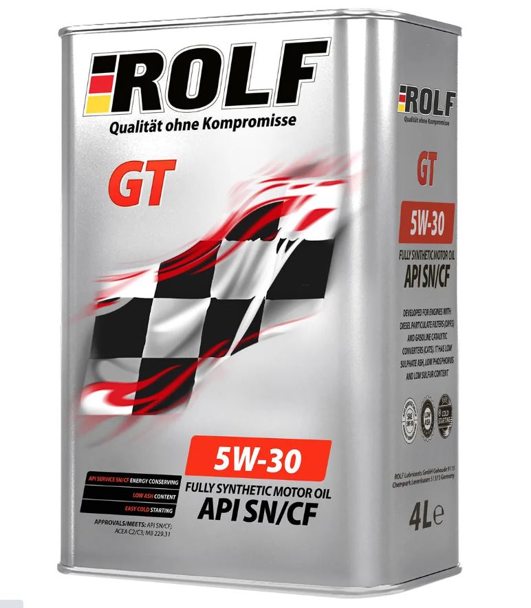 ROLF 5W30 GT SN/CF 4л