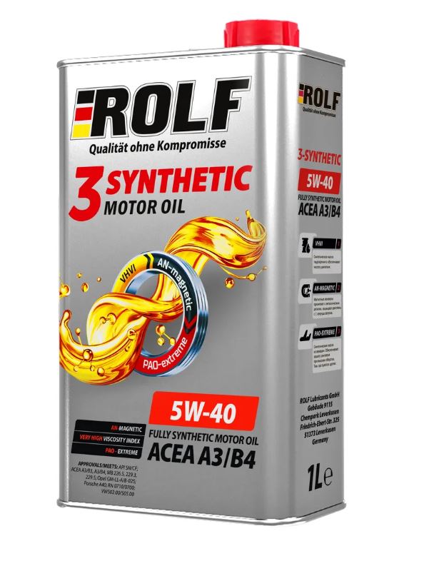 ROLF 5W30 3-Synthetic A3/B4 1л