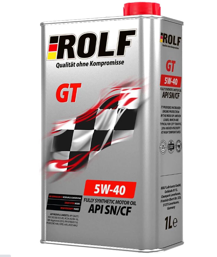 ROLF 5W40 GT SN/CF 1л