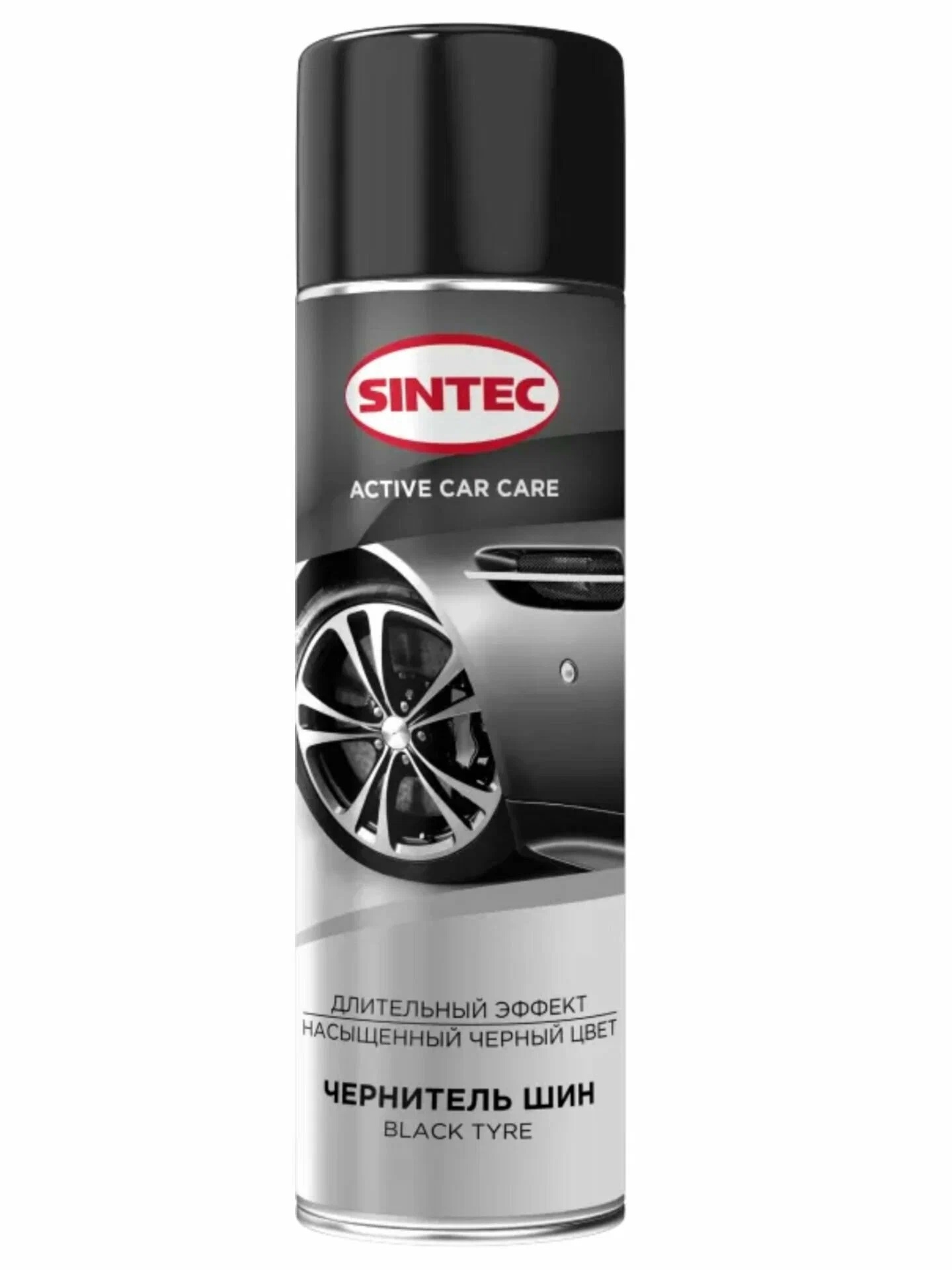 Чернитель шин Sintec Black Tire 650мл (аэрозоль) 101931