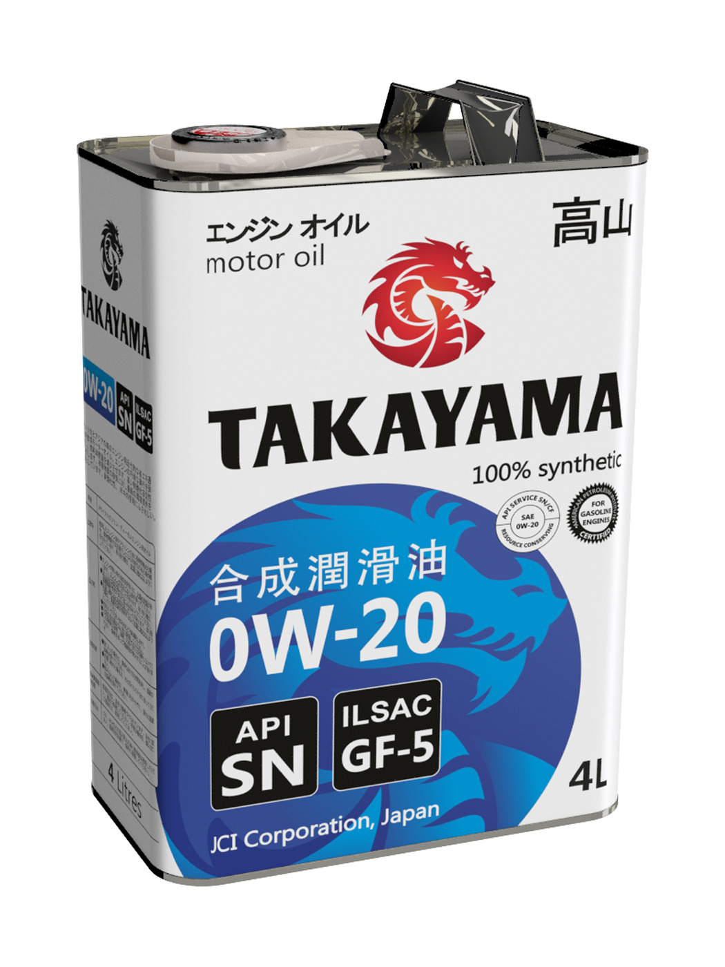Takayama 0w16, API SP, ILSAC GF-6B  1л ж/б