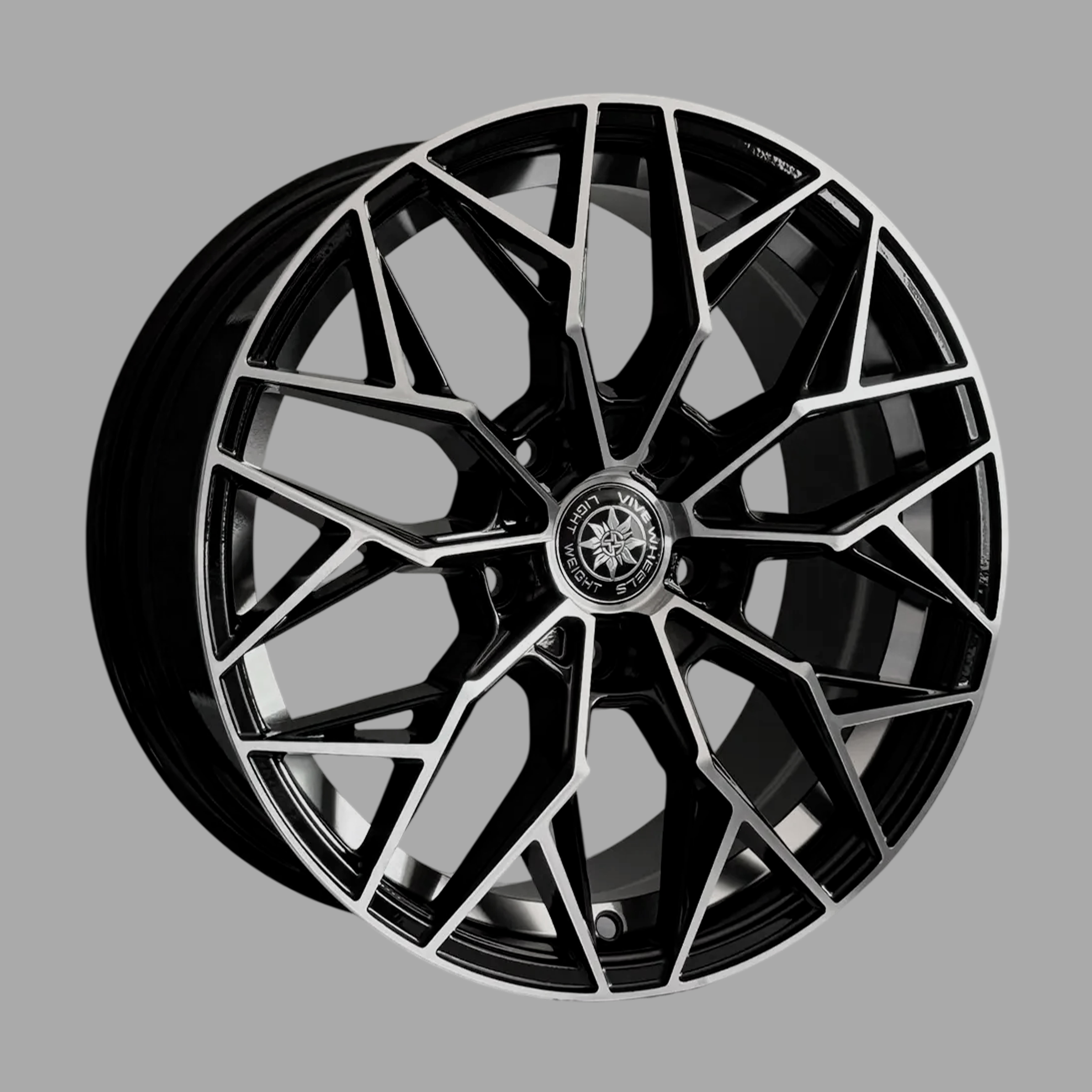 диски VIVE FBX098 7,0xR16 5x114,3 67,1 35 MACHINE SPOKE+INNER_STRIP