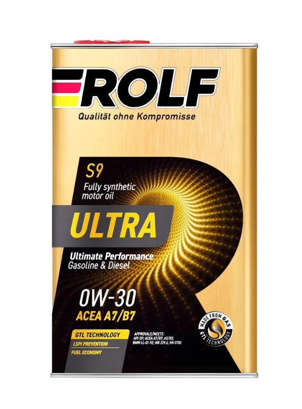 ROLF 0W30 Ultra A7/B7 SP 1л (металл)