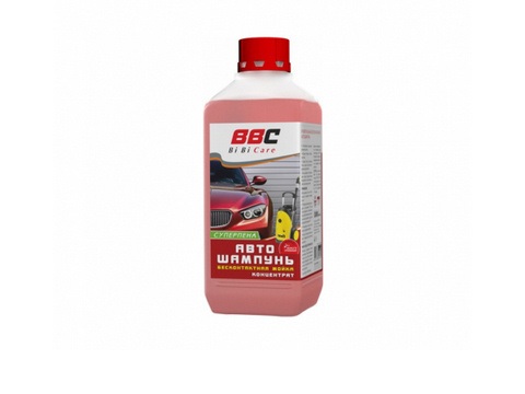 Автошампунь для бесконтактной мойки BiBiCare концентрат СУПЕРПЕНА 1 л