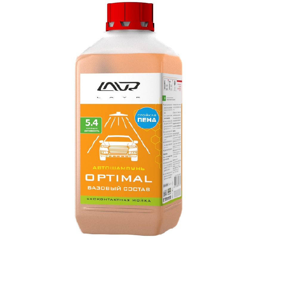 Автошампунь для бесконтактной мойки LAVR Optimal, 1 л
