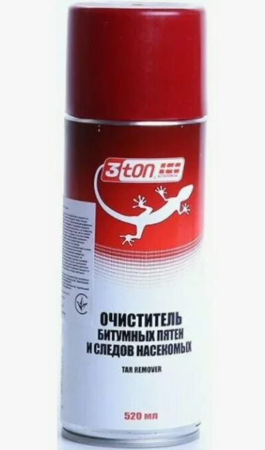 Очиститель битумных пятен и следов насекомых 3ton TC-505 520см3