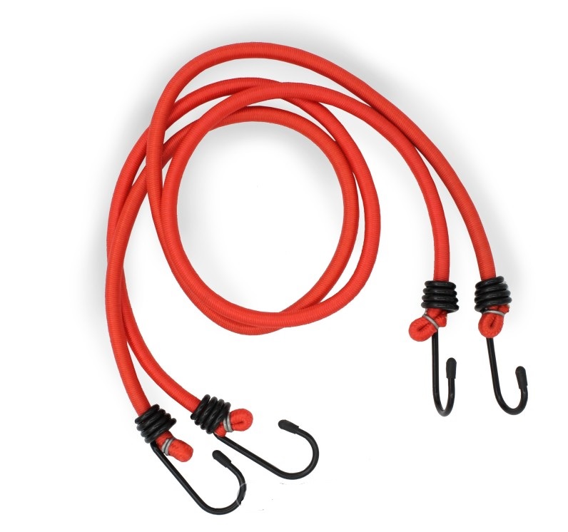 Резинка для крепления багажа 60см*8мм SKYWAY 2шт метал. крюк