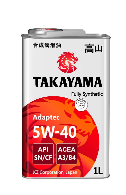 Takayama 5w40 SN/CF A3/B4 1л металл