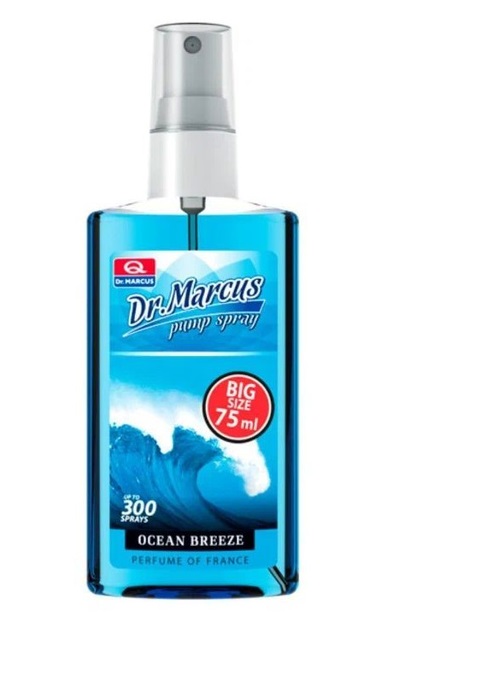 Ароматизатор спрей DR. MARCUS Senso Pump spray 75мл Ocean Breeze Океанский бриз
