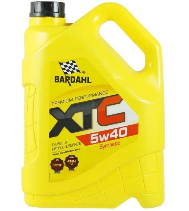 Bardahl XTC 5W40 SN/CF 5л синт.