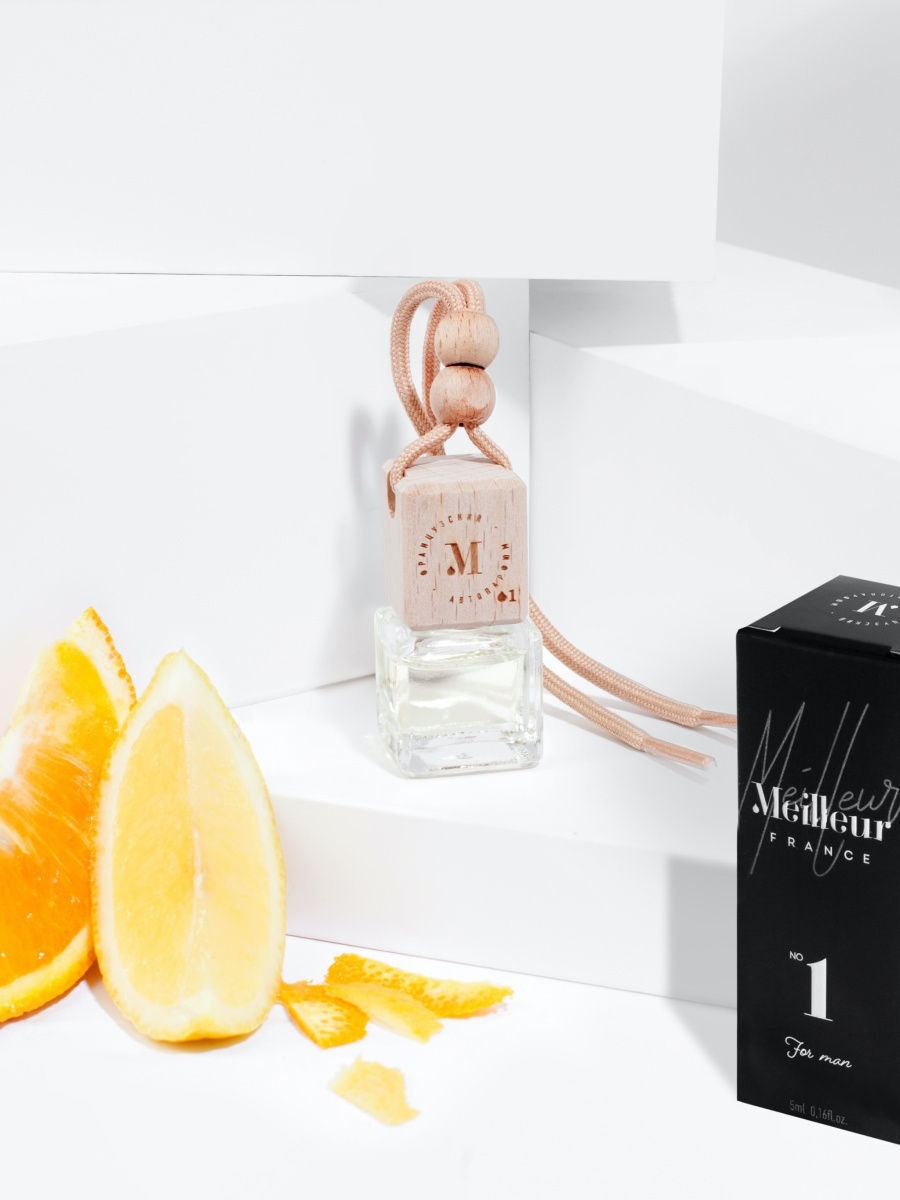 Ароматизатор  MEILLEUR (M) №1 Aqua di Gio  Парфюм жидкий подвесной Россия 5мл