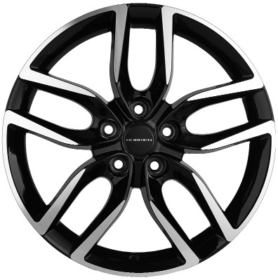 диски KHOMEN KHW1708 (ZV 17 CheryTiggo7/CheryTiggo7Pro) 6,5xR17 5x108 60,1 33 BLACK-FP