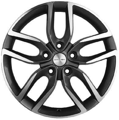 диски KHOMEN KHW1708 (ZV 17 CheryTiggo7/CheryTiggo7Pro) 6,5xR17 5x108 60,1 33 GRAY-FP