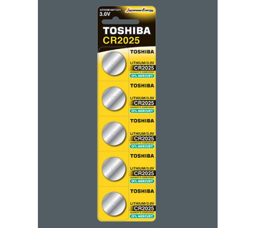 Батарейка CR2025 Toshiba 5BL