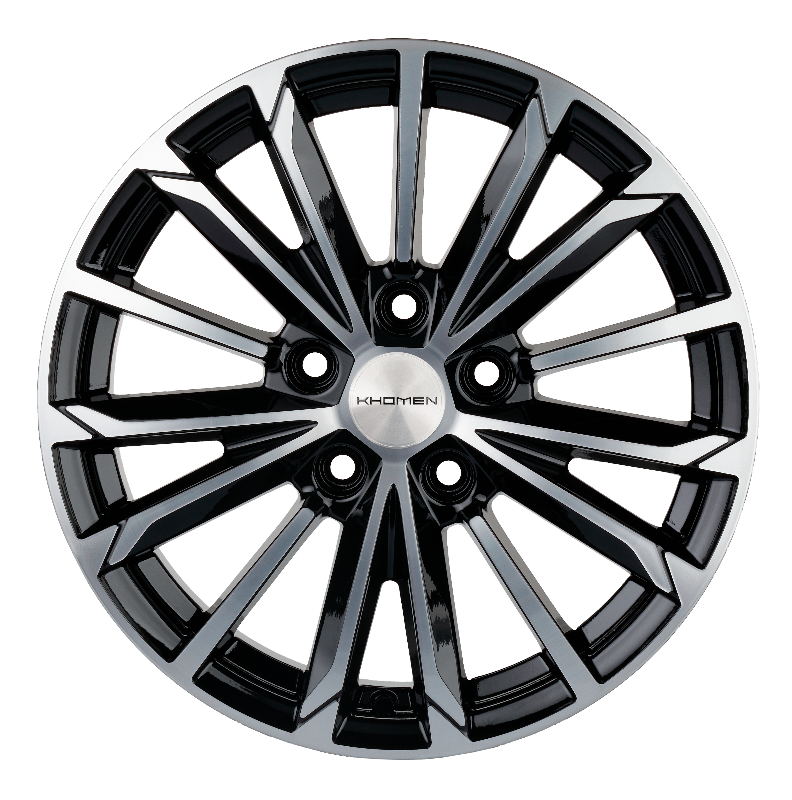 диски KHOMEN KHW1611 (16 ZV Focus) 6,5xR16 5x108 63,4 50 BLACK-FP