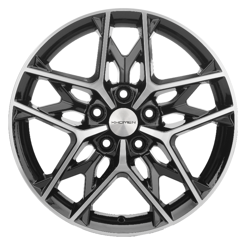диски KHOMEN KHW1709 (CX-5/Seltos) 7,0xR17 5x114,3 67,1 50 BLACK-FP