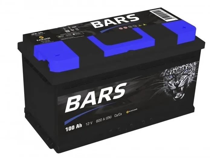 Аккумулятор BARS 100 Ач обр.п.