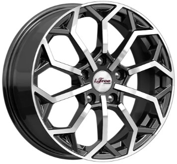 диски IFREE СПЕЙС НИДЛ 6,5xR16 5x100 67,1 38 Блэк-Джек