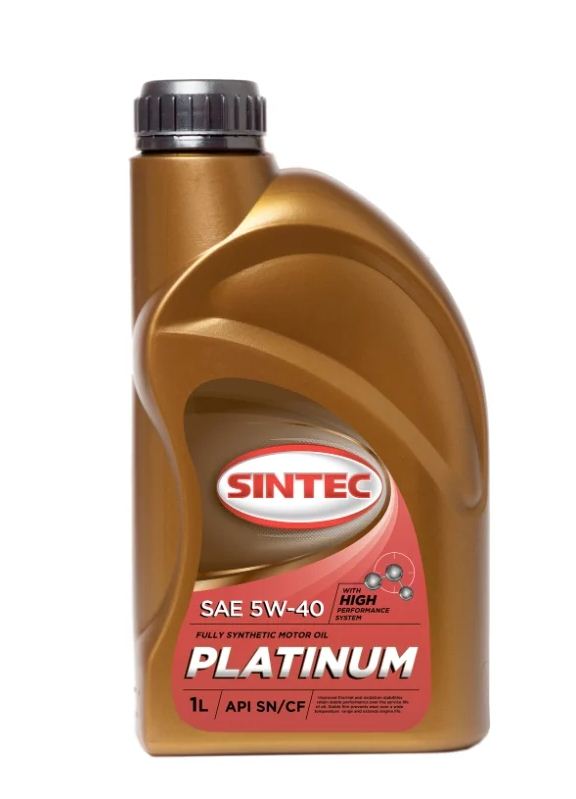 Sintec Platinum 5w40 SN/CF синт. 1л.