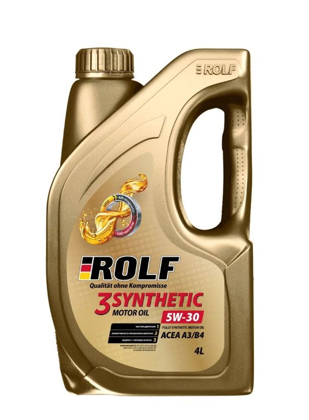 ROLF 5W30 3-Synthetic A3/B4 4л