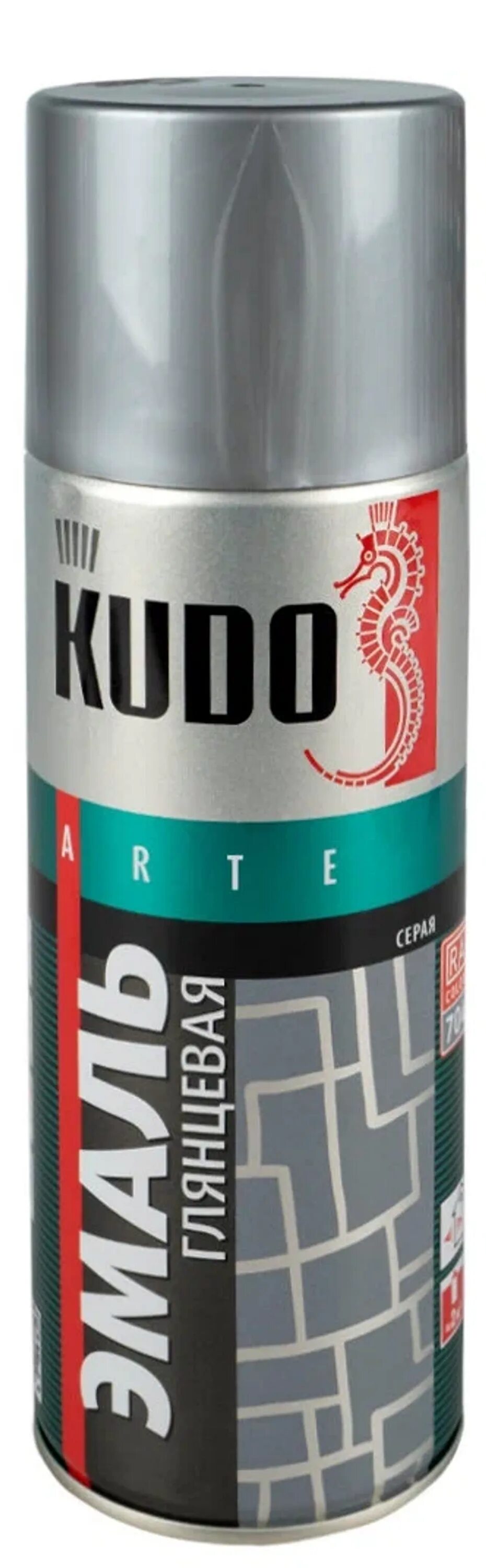 Краска Серая RAL 7040 3P KUDO 520мл аэрозоль