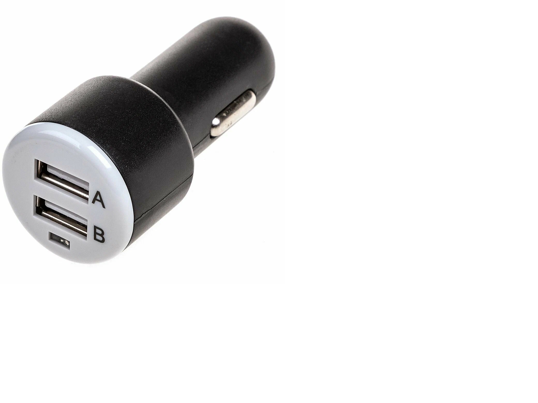 Зарядное устройство (адаптер) 12V USBх2 (1.0А+2.1А) SKYWAY Черный в блистере