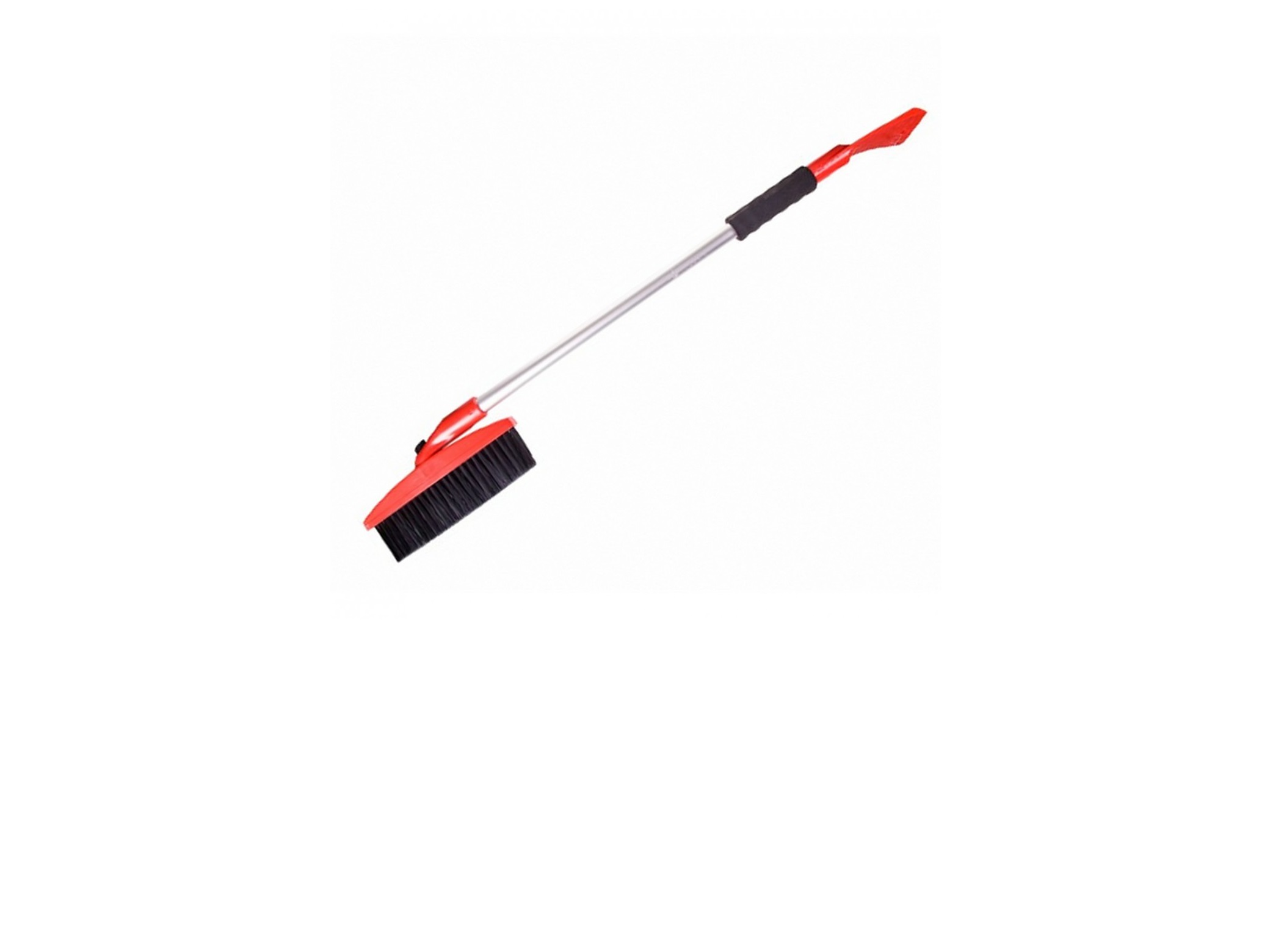 Щетка от снега со скребком 80см SKYWAY с поворотным механизмом