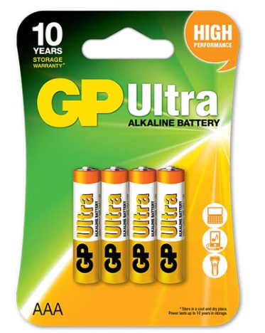 Батарейка GP LR03  Ultra  AAA BL2