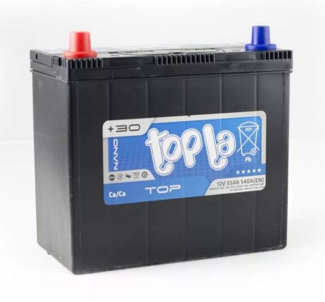 Аккумулятор Topla Asia Top 55 т пр.п.(B24R, 55524/51) (с переходником)
