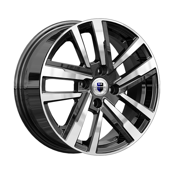 диски КиК ХАНТ 6,0xR15 4x100 60,1 37 алмаз_черный