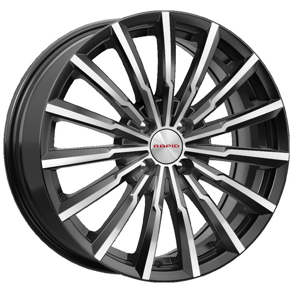 диски КиК Акцент 7,0xR17 4x100 60,1 41 алмаз_черный