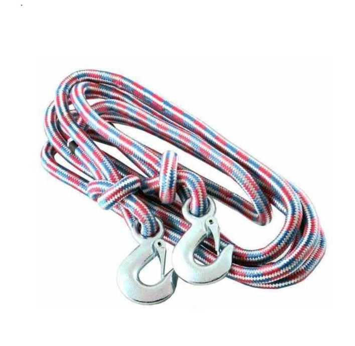 Трос веревочный 5т 5м 2крюка Барнаул в пакете