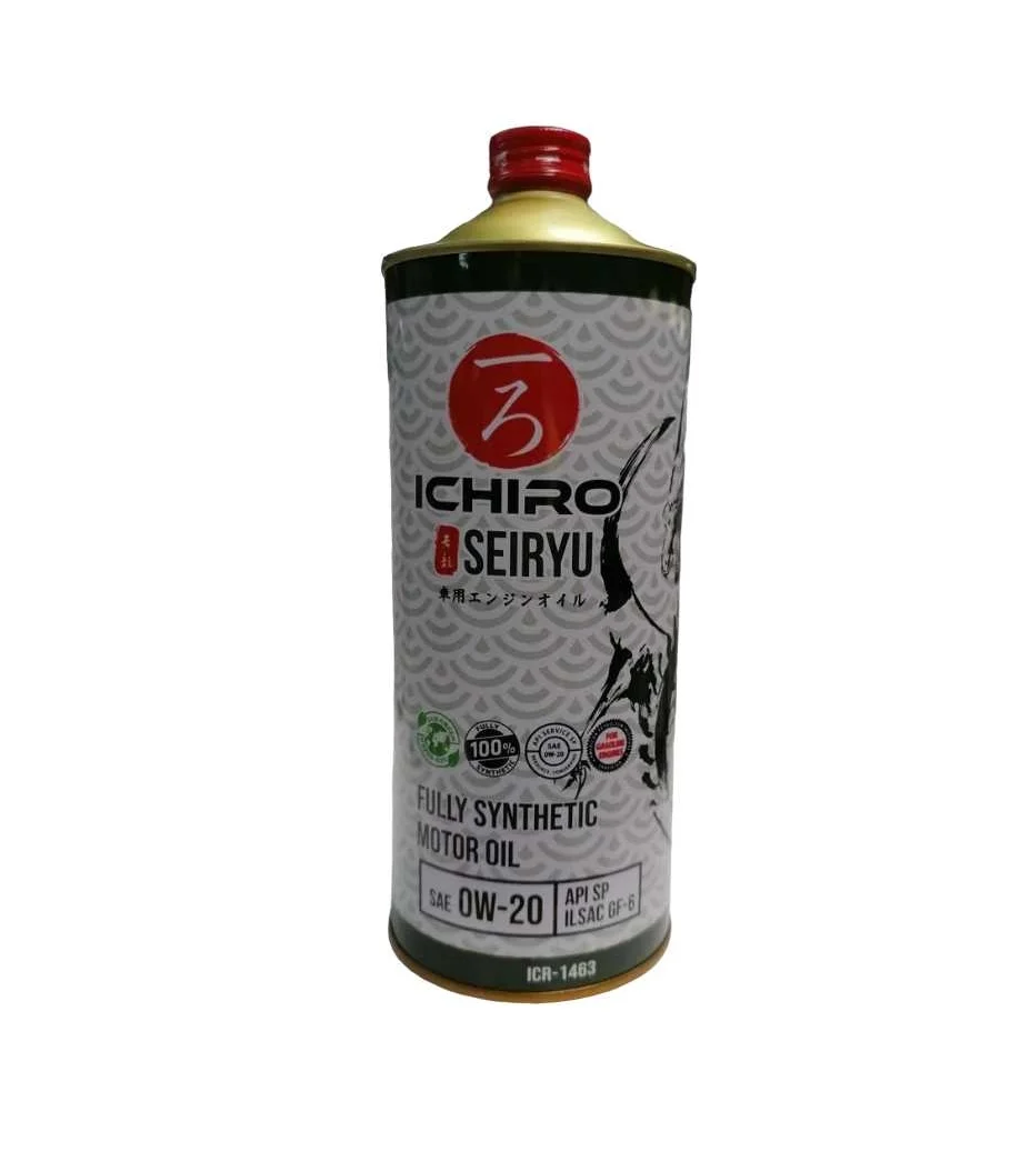 ICHIRO 0W20 SEIRYU SQ-RC/GF-7A , 1л, (синт.мотор.масло)